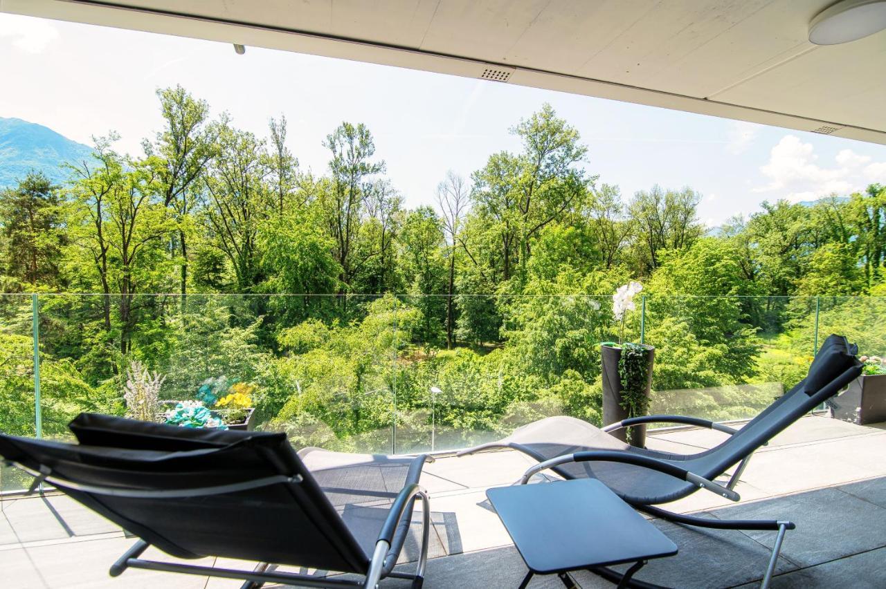 Linda Terrace By Quokka 360 - Modern One-Bedroom Flat With Sun Terrace โลการ์โน ภายนอก รูปภาพ