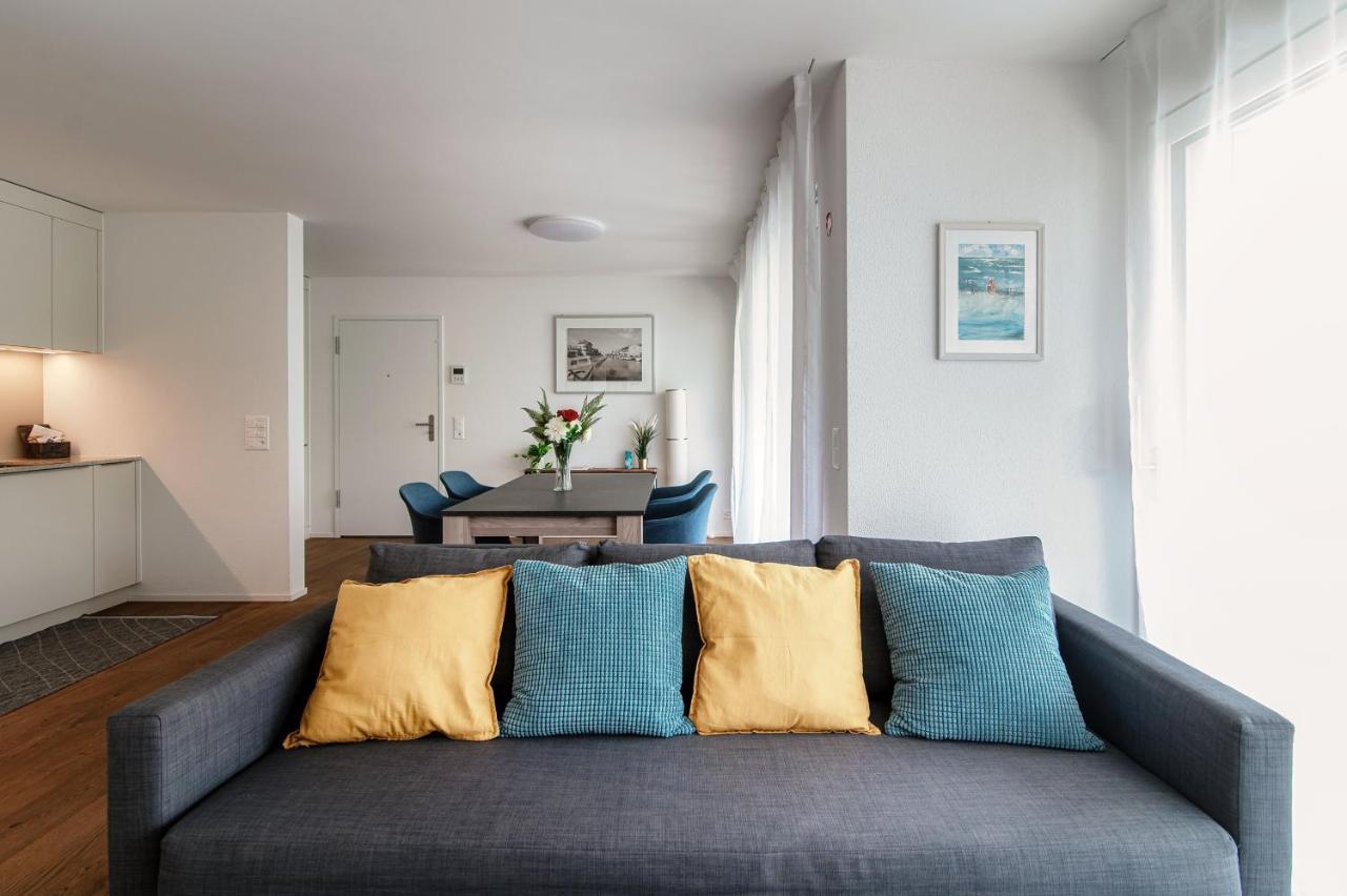 Linda Terrace By Quokka 360 - Modern One-Bedroom Flat With Sun Terrace โลการ์โน ภายนอก รูปภาพ