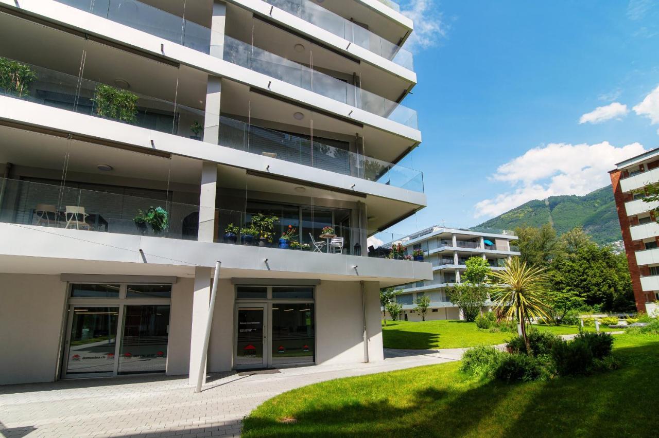 Linda Terrace By Quokka 360 - Modern One-Bedroom Flat With Sun Terrace โลการ์โน ภายนอก รูปภาพ